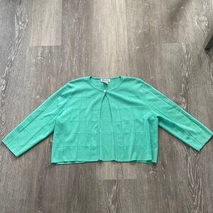 Hampshire Studio Petite Cardigan with Pearl Details